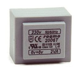 Transformador Alimentador 15v 1,5va 100MAH-0