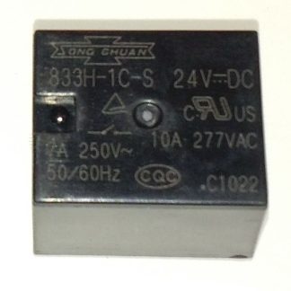 RELE 24V 10A SPDT 833H-1C-S-24VDC-0