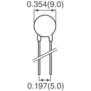 TERMISTOR PTC 20R-5999