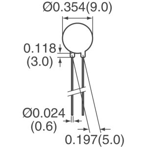 VARISTOR VDR 300V-6028