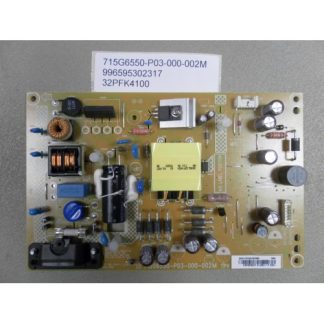 FONTE ALIMENTAÇAO PHILIPS 715G6550-P03-000-002M 996595302317-0