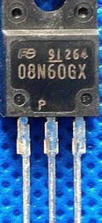 TRANSISTOR 08N60W-0