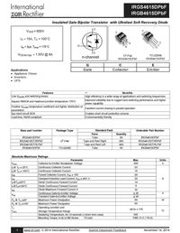 TRANSISTOR IRGB4615-0
