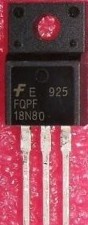 TRANSISTOR FQPF18N80 ISOLADO-0